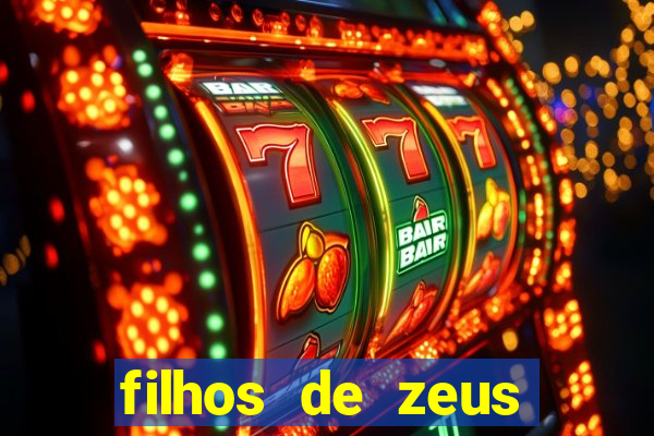 filhos de zeus mitologia grega